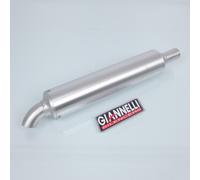 Silencieux d échappement GIANNELLI alu pour moto 14004 emboîtement Ø22mm Neuf