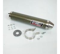 Silencieux d échappement GIANNELLI compatible avec Moto Aprilia 125 RS Extrema 1995 à 1998