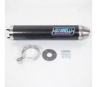 Silencieux d échappement GIANNELLI compatible avec Moto Aprilia 125 Tuono 2004 à 2007