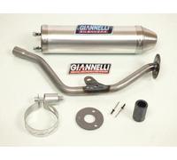 Silencieux d échappement GIANNELLI compatible avec Moto MBK 50 X-Limit Trail 6T 2003 à 2011