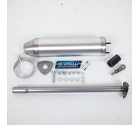 Silencieux D Échappement Giannelli Pour Moto Derbi 50 Gpr R2 Racing/Nude 2004 À 2005 Neuf