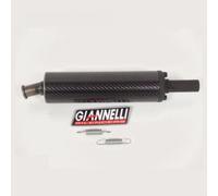 Silencieux D Échappement Giannelli Pour Scooter Peugeot 400 Metropolis 2013 À 2016 14019 / Carbone Neuf