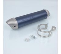 Silencieux D Échappement Malossi Gp Supermoto Pour Moto 50 À Boîte Cyclo Neuf