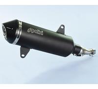 Polini Yamaha X-max 300 2017-2020 Homologated Muffler Argenté Homologated