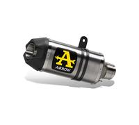 SILENCIEUX DARK ARROW EN ALUMINIUM INDY RACE POUR HONDA ADV 350 2022-2024