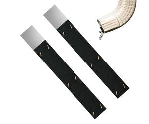 Silencieux de gouttière - d'examen en métal 11 x 4 pouces | Gutter Downspout - Isolation acoustique avec réduction du bruit réglable, 2 x Gutter Downspout Splash, maison, réglable