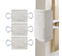 Silencieux De Poignée De Porte - Couvercles De Serrure 14 X 9 Cm | Coussins De Silencieux De Porte | Couvercle De Serrure De Porrte Silencieuxx, Rembourré Pour Bébé, 3 Pièces/ensemble | Coussin Ferme