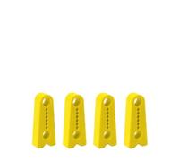Silencieux De Porte Voiture pour Toyota pour Camry 4 Pièces Serrure Porte Amortisseur Tampon Joint D'amortissement Protecteur Choc Loquet Voiture Coussin(Yellow)