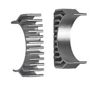 Silencieux de refroidissement pour dissipateurs thermiques K1MAX36 en aluminium pour imprimante adhésive circulaire moteur pas à pas dissipateurs thermiques adhésifs noirs