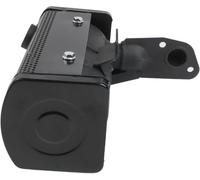Silencieux de remplacement for générateur diesel 170F 173F 178F 186F 188F 192F, silencieux d'échappement en alliage d'aluminium for refroidissement du générateur de motoculteur diesel, noir(170F/173F)