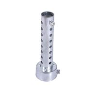 Silencieux de Tuyau D'échappement Universel pour Moto, DB Killer Insert Chicane, Argent, 45mm