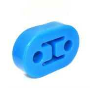 Silencieux de voiture Support en caoutchouc de cintre tuyau d'échappement, 1 pièce, tampon d'amortisseur d'oreille Suspension à 2 trous pour la Modification voiture Silencieux Droit(A)