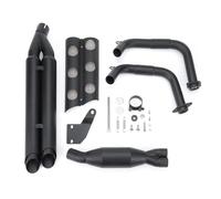 Silencieux D'échappement À Enfiler avec Kit Protection Thermique pour pour Vulcan 650 VN650 2015-2022(Style 1)