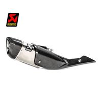 SILENCIEUX D'ECHAPPEMENT AKRAPOVIC TITANE LOGO NOIR POUR SUZUKI GSX-S 1000 / F 2