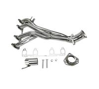 Silencieux D'éChappement Collecteur D'échappement De Course Pour VW Pour Golf Pour GTI Pour Jetta 1.8L 2.0L 8V Mk2 Mk3 1985-1992 1993 1994 1995 1996 1997 1998