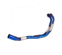 Silencieux d'échappement Collecteur d'échappement droit, système complet, pour moto pour Yamaha R3 R25 V1 V2 V3 MT25 MT03, 2015 - 2025(TYPE-B)