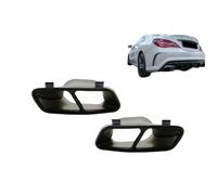 Silencieux d'échappement Conseils pour Mercedes W176 CLA W117 C117 (2012-2018) A45 CLA45 Design Noir