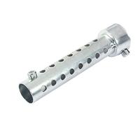 Silencieux D'échappement de Moto, Pot D'échappement de Moto Universel DB Killer Silencieux Chicane Insert Silver (35mm)