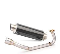 Silencieux D'échappement De Moto Système Complet Tuyau Intermédiaire Pièces Rechange Modifiées pour PCX125 PCX150 2021 2022(Style 8)