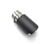Silencieux D'échappement Embout Universel Tuyau D'échappement Voiture 1 Pièce Revêtement en Fiber Carbone en Acier Inoxydable Embout D'echappement(67MM IN-89MM Out)