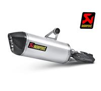 Akrapovic Line Titanium R 1200gs 13-16 Ref:s-b12so10-haat Not Homologated Slip On Muffler Argenté Not Homologated