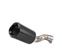 Silencieux D'échappement Kit de mise à niveau du système d'échappement pour moto pour CFMOTO pour CLX700 pour 700CLX - Silencieux arrière adaptable d'origine avec tube liaison