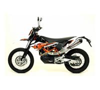 SILENCIEUX D'ECHAPPEMENT LEOVINCE LV ONE EVO POUR KTM 690 ENDURO 08-10 INOX-COD.