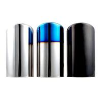 Silencieux D'échappement Lot De 2 Embouts Silencieux D'échappement Chromés En Acier Inoxydable Pour Q5, Pour A4, A4L Pour A3(Black-7.6cm)