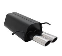 Silencieux d'échappement Mercedes W203-203K 2 x 85-58mm AM-Design