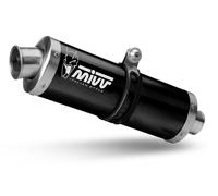 Silencieux D'Échappement MIVV OVAL Noir YAMAHA Tenere 700 2019 > 2025