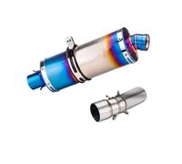 Silencieux D'échappement Modifié Fibre Carbone Moto pour BMW F800GS ADV F650GS F700GS F800GT F800R système(TYPE-E)