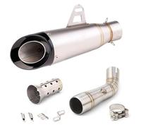 Silencieux D'échappement Moto Pour B&enelli Pour Leoncino 250 Pour B&enelli 502c TRK502C Moto Silencieux Bras Intermédiaire Échappement Tuyau(6)