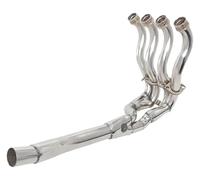 Silencieux D'échappement Moto Pour S&uzuki GSXR 600 750 GSXR600 GSXR750 2006-2021 Moto Ligne Complète Silencieux Avant Liaison Silencieux Tuyau D'échappement(2008-2010)
