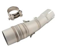 silencieux d'échappement moto Pour Y&amaha XMAX 250 300 XMAX250 2017-2023 Moto Échappement Modification Tuyau Intermédiaire Raccordement Silencieux Système Extrémité(2017-2023)