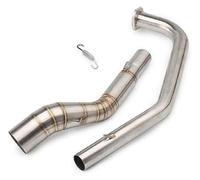 Silencieux D'échappement Moto Pour Y&amaha YZF R15 Pour MT-15 MT15 V3 R125 MT125 Moto Système Complet Modifié Lien Intermédiaire Tuyau D'échappement À Enfiler(A)