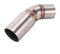 Silencieux D'échappement Pour B&enelli Pour Leoncino 500 BJ500 Silencieux D'échappement Silencieux Acier Inoxydable Intermédiaire Tuyau Raccord 51 Mm Silencieux
