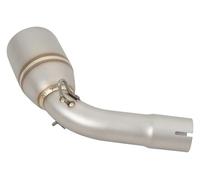 Silencieux D'échappement Pour B&enelli TNT125 TNT135 2017-2020 2021 2022 Moto 51 Mm Échappement Intermédiaire Liaison Tuyau Silent D'échappement Silencieux Slip-On