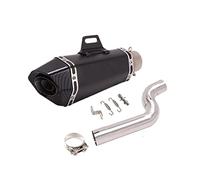 Silencieux D'échappement Pour B&MW F900 R F900R F900XR 2020 2021 Silencieux De Système D'échappement De Moto 51mm DB Killer Avec Tuyau De Liaison Intermédiaire Sans Lacet(Color:4)