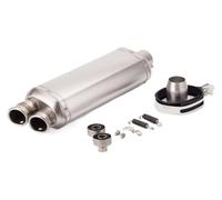 silencieux d'échappement Pour B&MW G310R R1200GS 51 Mm Moto Échappement Silencieux Double Sortie Côté Droit Avec Tuyau DB Killer(2)