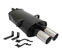 Silencieux d'échappement pour bMW série 3 E46 de 2001 a 2005, 320i, 325i, 330i, 330d sauf compact