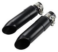 Silencieux D'échappement Pour Indian Pour Scout Pour Bobber Sixty Rogue Twenty 2015-2023 Moto Silencieux Échappement Court Silencieux Tuyau(Black No muffler)