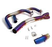 Silencieux D'échappement Pour K&awasaki Z400 Pour Ninja 400 Z400 2017-2022 Système Moto Slip On Collecteur Intermédiaire Tuyau D'échappement(A2)