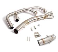 Silencieux D'échappement Pour K&awasaki Z400 Pour Ninja 400 Z400 2017-2022 Système Moto Slip On Collecteur Intermédiaire Tuyau D'échappement(A1)