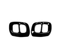 Silencieux D'échappement pour pour Benz pour GLB pour Classe GLA pour X247 Accessoires Voiture Silencieux Gorge Tuyau D'échappement Couvercle Queue Garniture Connecteur D'échappement(B Style-Black)