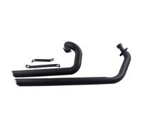 Silencieux d'échappement Pour Pour Virago 535 XV 400 XV535 XV400 Toutes Années Moto Système Complet Double Tuyau Silencieux D'échappement Pot d échappement(Black Type B)