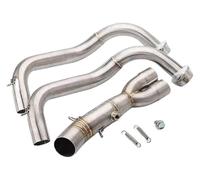 silencieux d'échappement Pour Y&amaha MT07 MT-07 FZ07 2014-2023 Pour R7 2021-2023 Système D'échappement Complet Tuyau Avant Modifié Silencieux 51 Mm D'extrémité À Enfiler