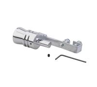 Silencieux D'échappement Sifflet Tuyau D'échappement Voiture, Silencieux Son Véhicule S/M/L/XL, Simulateur Son Turbo Universel Embout D'echappement(Silver XL)