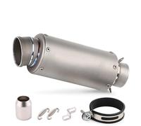 Silencieux d'échappement Silencieux D'échappement Moto 51 Mm 60 en Alliage De Titane pour Kawasaki Z800 900 Z1000 pour H-Onda CBR600 CBR 600(51mm)