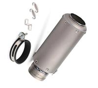 Silencieux d'échappement Silencieux D'échappement Moto en Alliage De Titane pour BMW S1000RR pour Y-AMAHA MT07 MT09(51mm)
