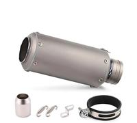 Silencieux d'échappement Silencieux D'échappement Moto en Alliage De Titane pour BMW S1000RR pour Y-AMAHA MT07 MT09(60mm)